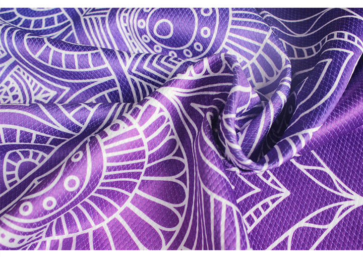 Anti-slip sweat-absorbent yoga mat-towel