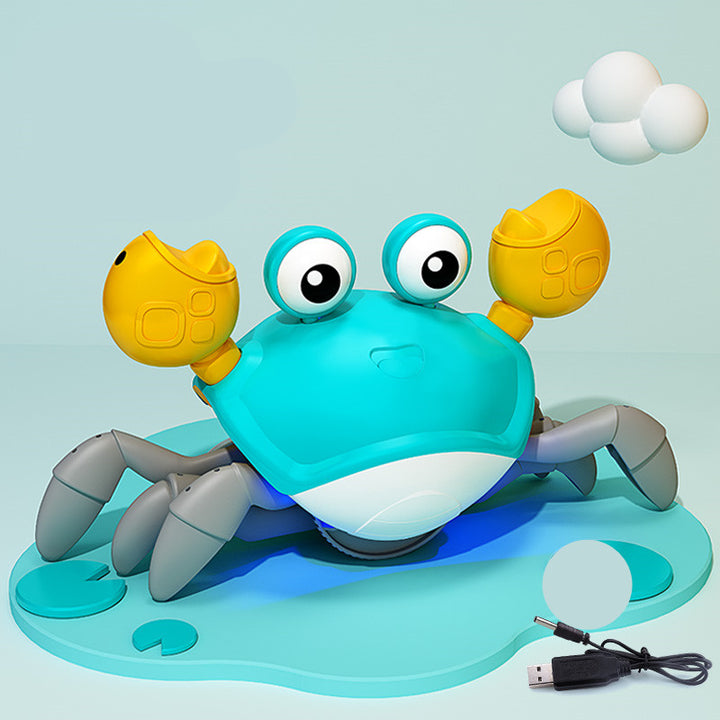 Moving Musical Crab Rechargeable Pet Musical Toys