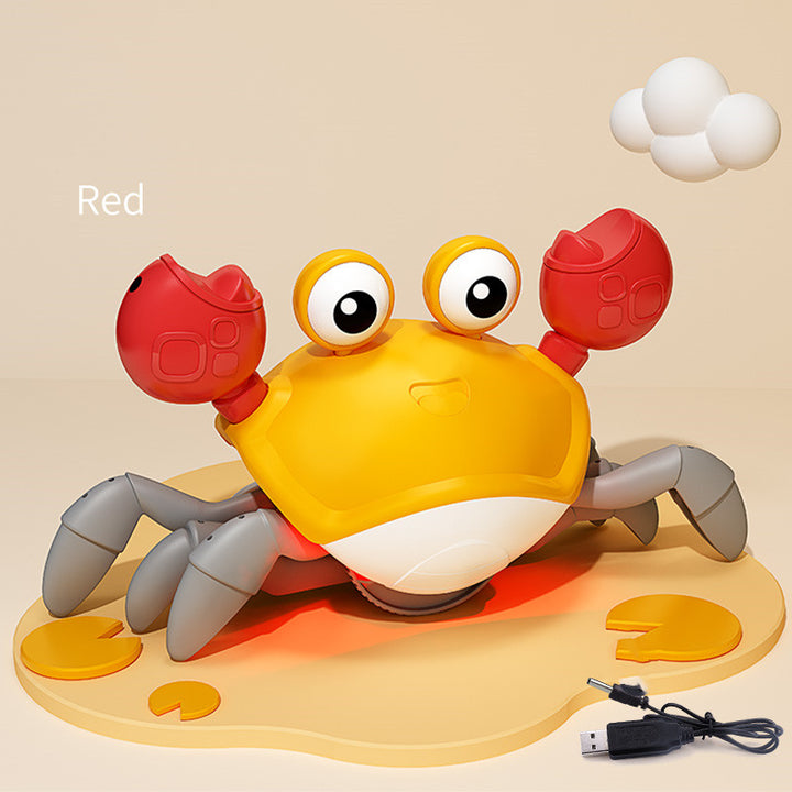 Moving Musical Crab Rechargeable Pet Musical Toys