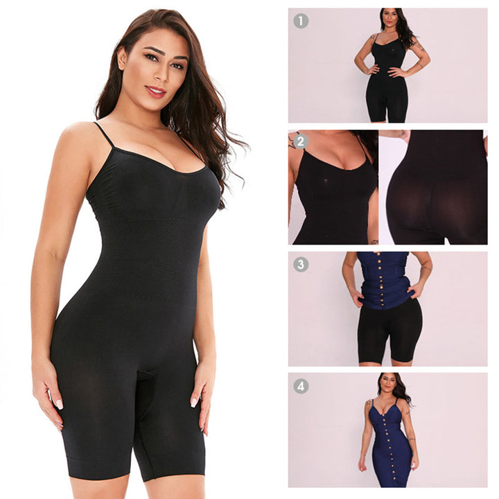 One-Piece Corset Seamless High-Elastic with Bottom Supports Buttocks, Abdomen And Legs