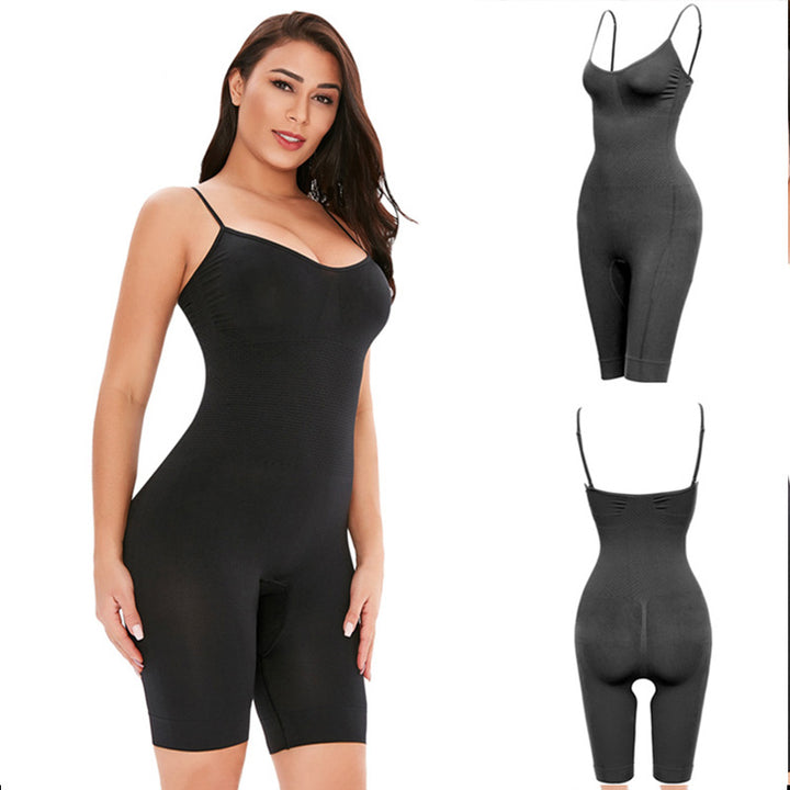 One-Piece Corset Seamless High-Elastic with Bottom Supports Buttocks, Abdomen And Legs