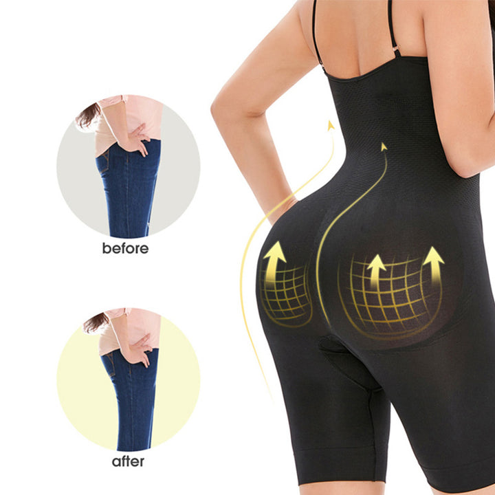 One-Piece Corset Seamless High-Elastic with Bottom Supports Buttocks, Abdomen And Legs