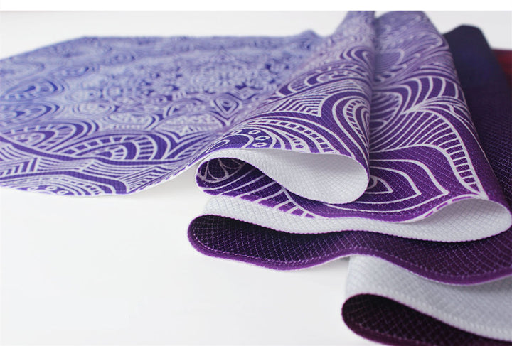 Anti-slip sweat-absorbent yoga mat-towel