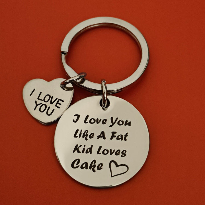 2pc Funny Valentine Keyring Gift