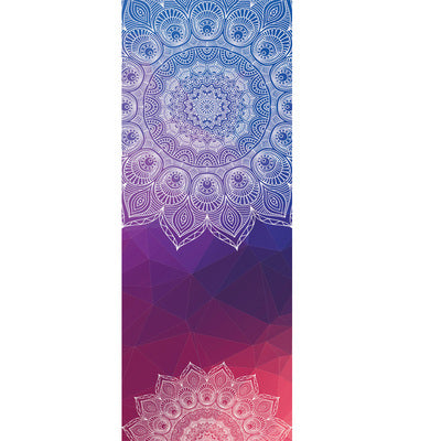 Anti-slip sweat-absorbent yoga mat-towel