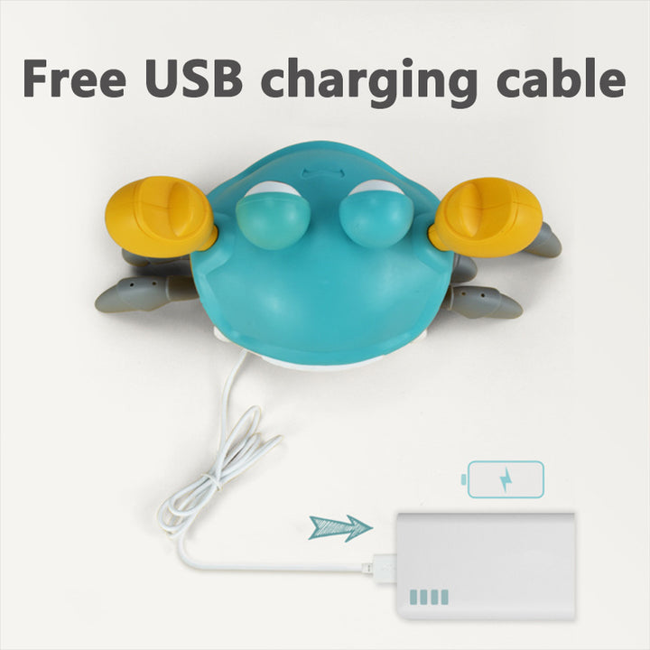 Moving Musical Crab Rechargeable Pet Musical Toys