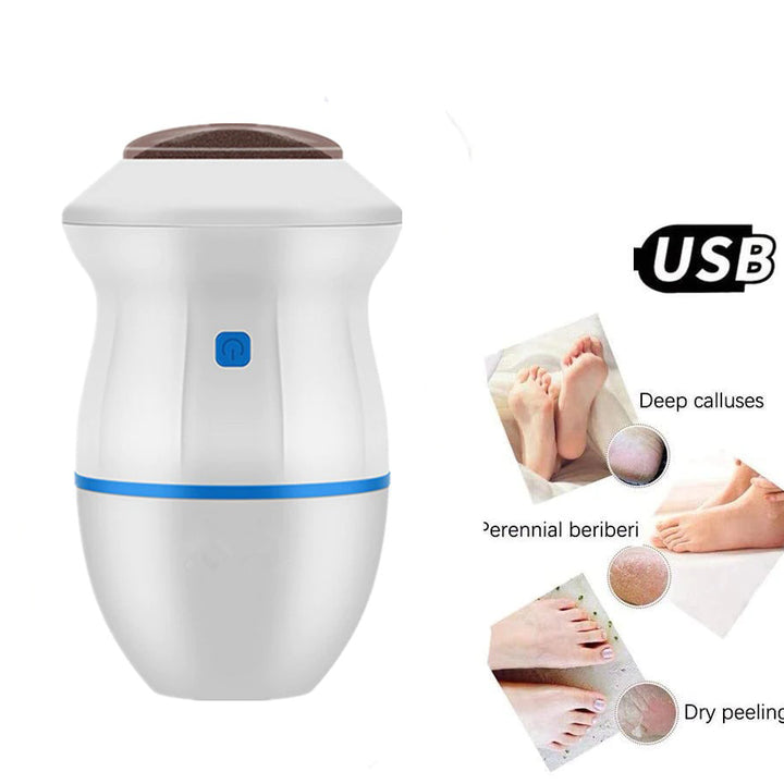 Electric Vacuum Foot Scraper -Exfoliate Dead Skin Calluses, Heel Scraper