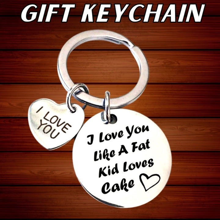 2pc Funny Valentine Keyring Gift