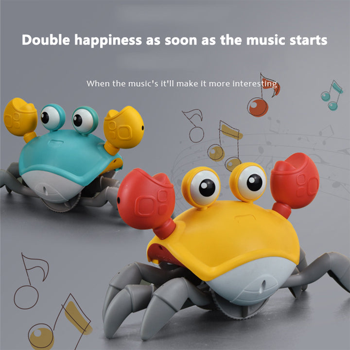 Moving Musical Crab Rechargeable Pet Musical Toys