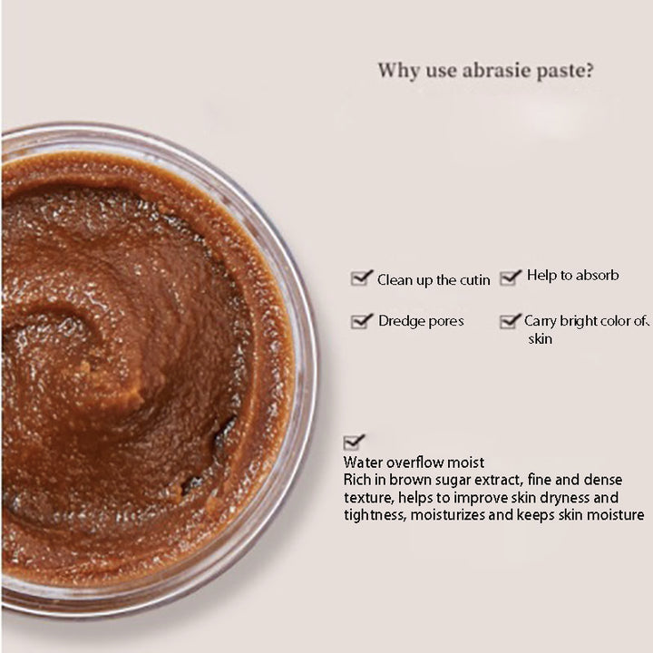 Brown sugar exfoliating scrub deep cleans pores