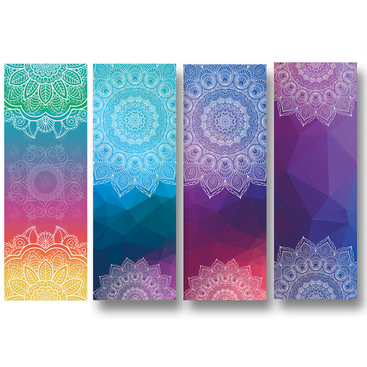 Anti-slip sweat-absorbent yoga mat-towel
