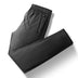 Men's Winter Elastic Waist Down Wadded Trousers