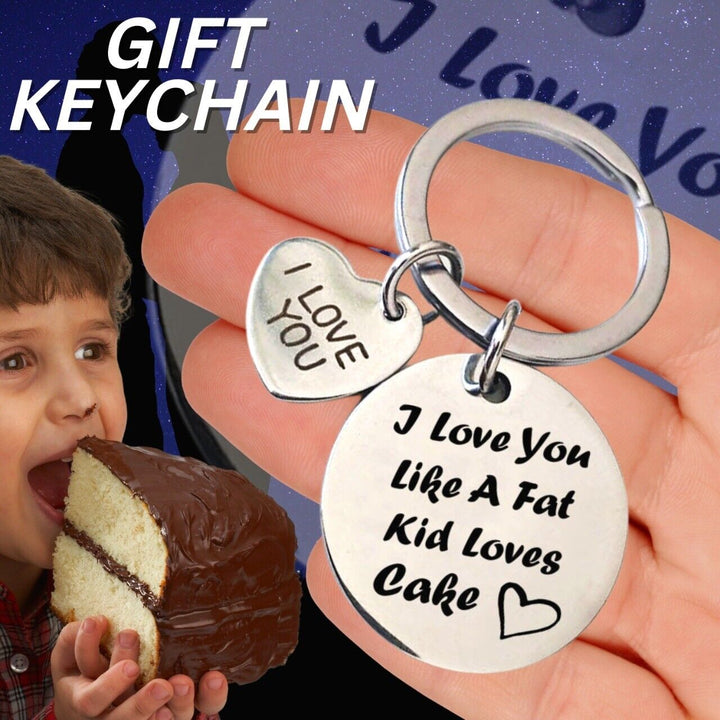 2pc Funny Valentine Keyring Gift