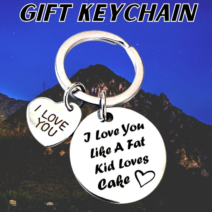 2pc Funny Valentine Keyring Gift