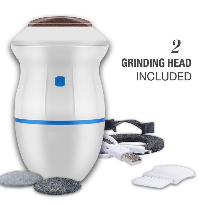 Electric Vacuum Foot Scraper -Exfoliate Dead Skin Calluses, Heel Scraper