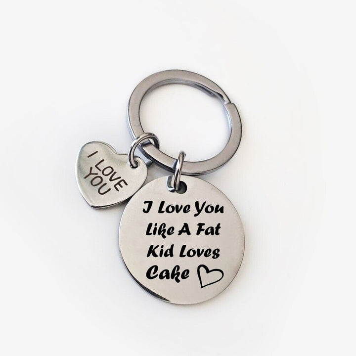 2pc Funny Valentine Keyring Gift
