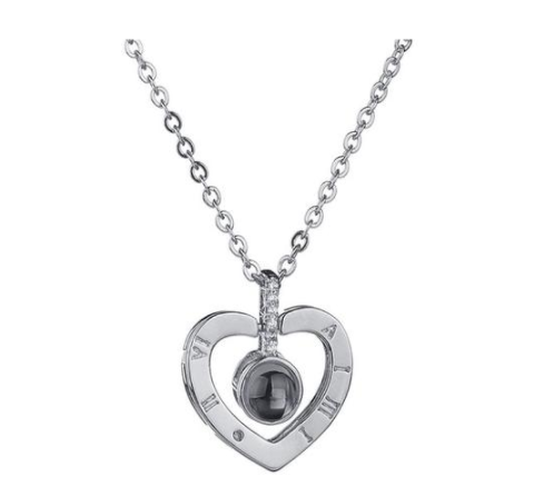 Love projection necklace